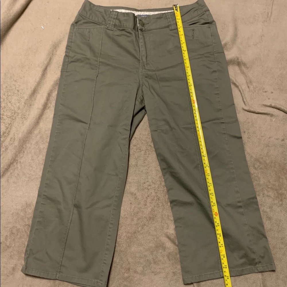 Apt 9 Women Capris Capri Khaki Pants 6
